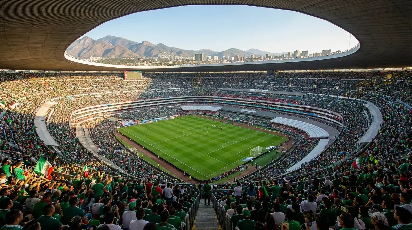 Estadio Azteca v Mexico City, dejisko otváracieho zápasu MS 2026
