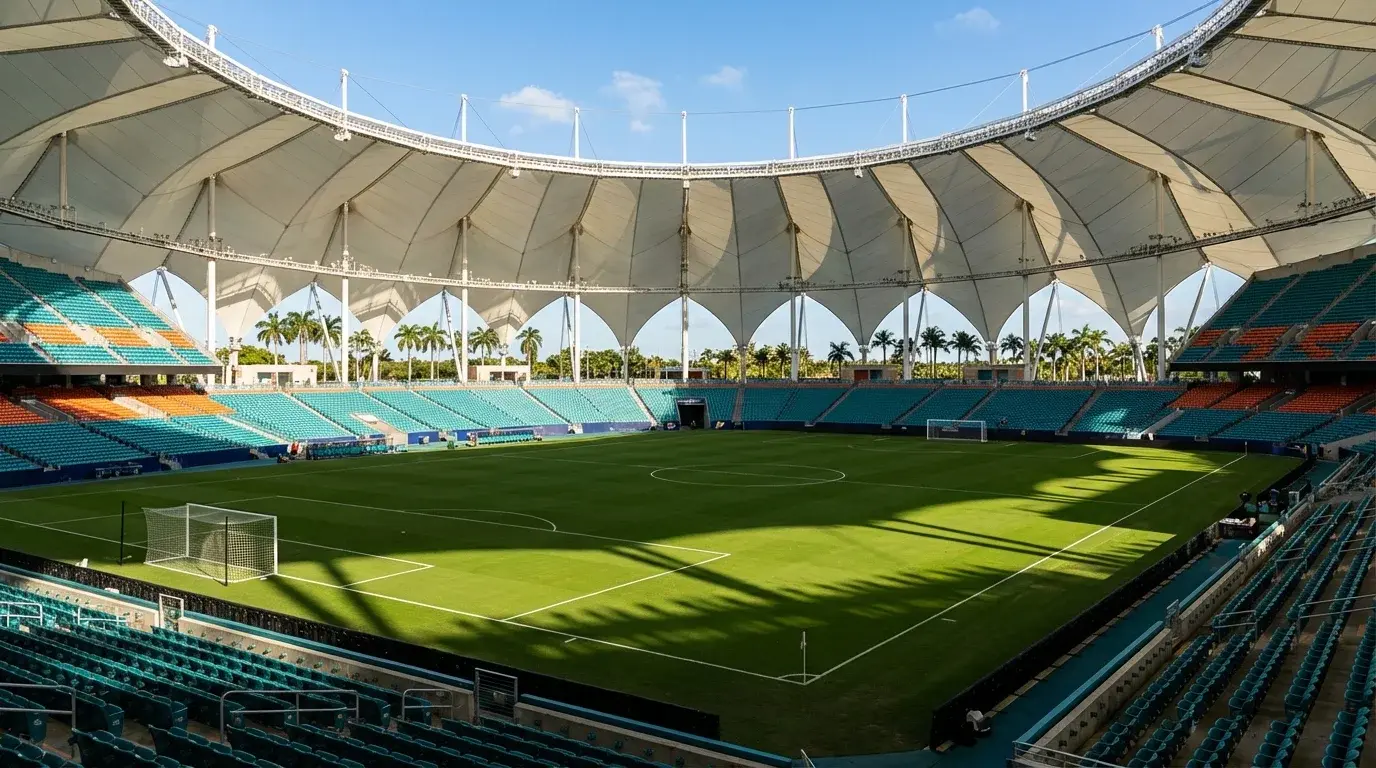 Hard Rock Stadium v Miami Gardens, dejisko zápasov a potenciálneho semifinále MS 2026