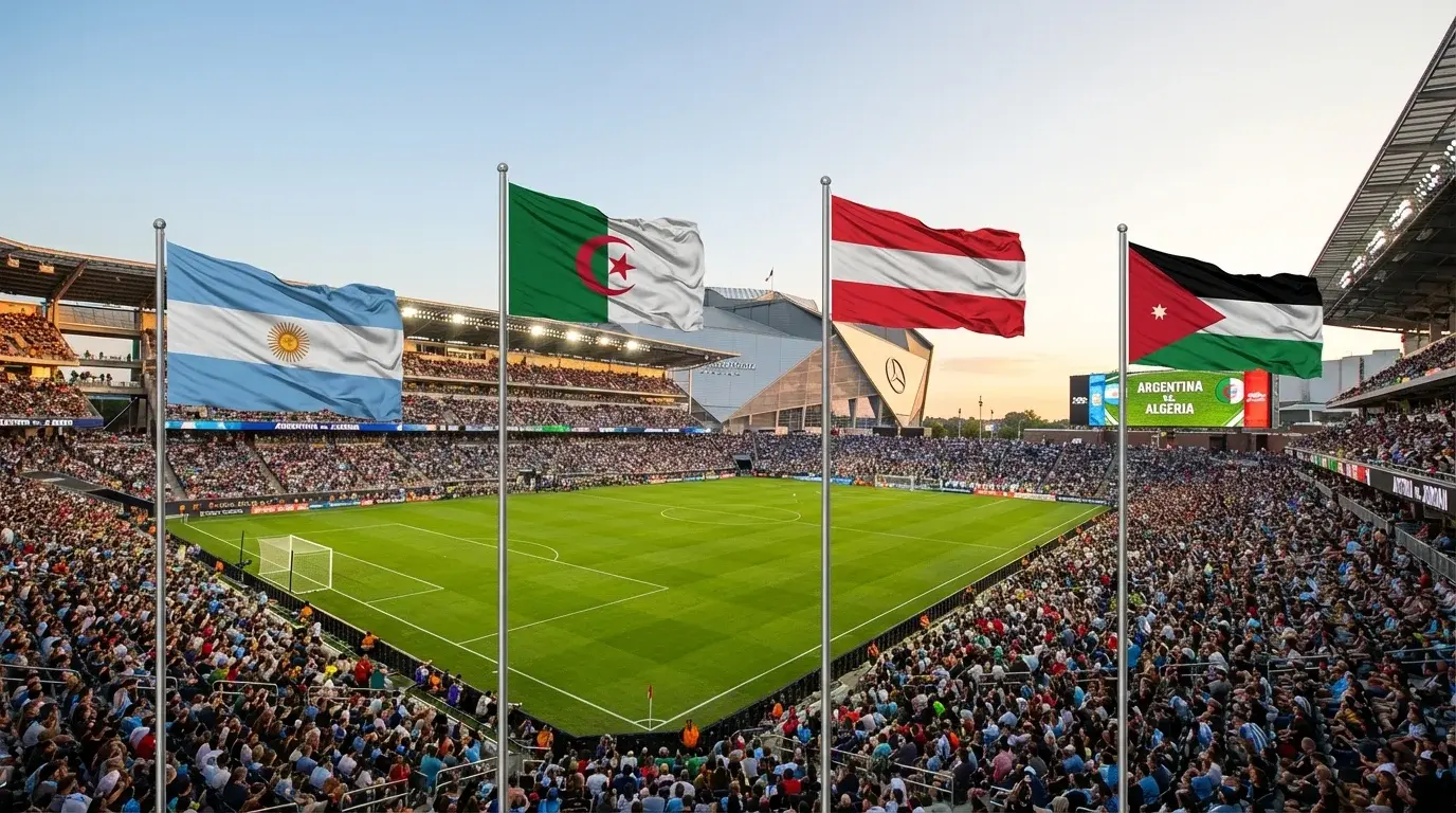 Skupina J na MS 2026 s Argentínou, Alžírskom, Rakúskom a Jordánskom