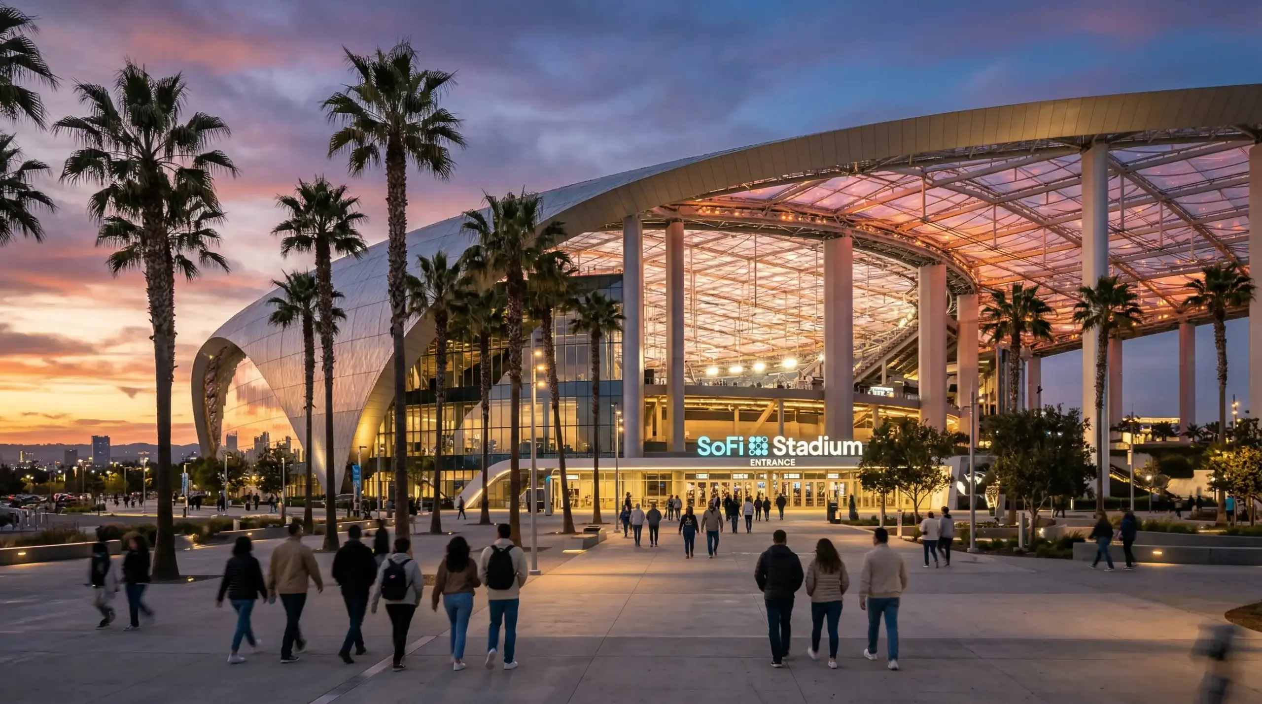 SoFi Stadium v Los Angeles, dejisko zápasov MS 2026